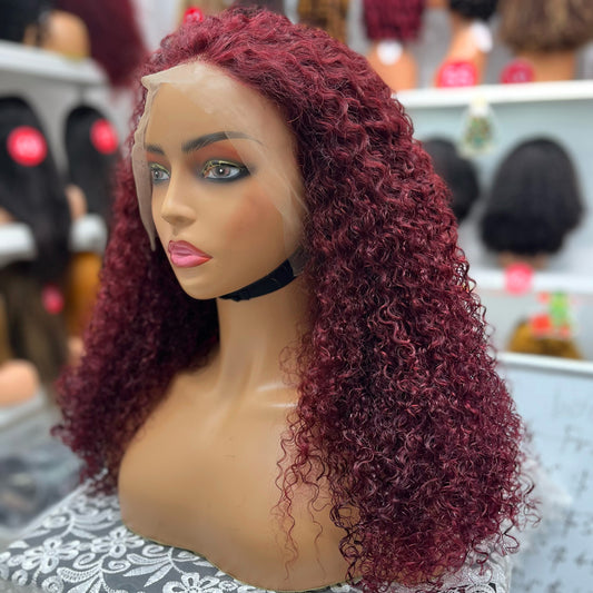 250 Density Cuticle Aligned Raw Vietnamese 100% Human Hair 13x4 13x6 Hd Human Hair Lace Front Curly Wgs Hd Lace Frontal Wig